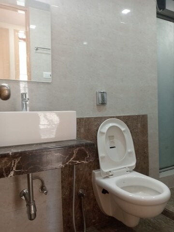 Bathroom in 2 BHK Apartment at Rajesh Raj Infinia, Malad West – for Rent