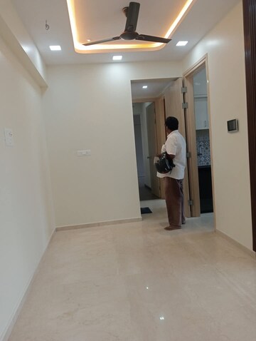Building Lobby in 2 BHK Apartment at Rajesh Raj Infinia, Malad West – for Rent