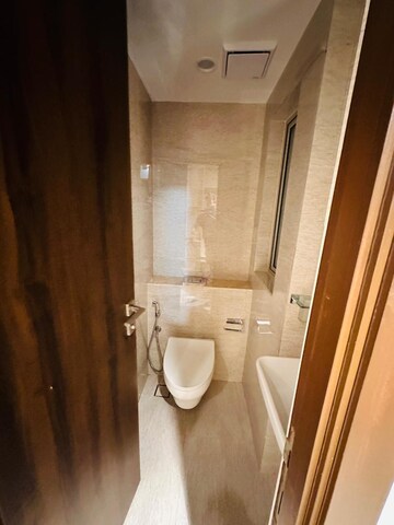 Bathroom in 1 BHK Apartment at Hiranandani Regent Hill, Powai – for Rent