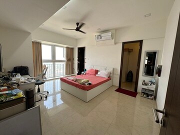 Living Room in 3 BHK Apartment at Adani Ten BKC, Bandra East – for Rent