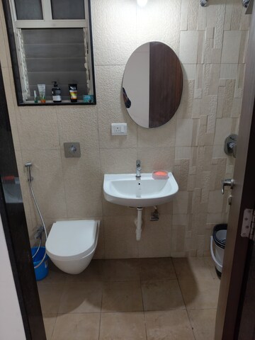 Bathroom in 1 BHK Apartment at Kharghar Sector 13 – for Rent