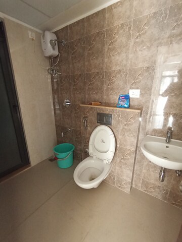 Bathroom in 1 BHK Apartment at Lodha Palava Downtown Dombivli East, Dombivli East – for Rent