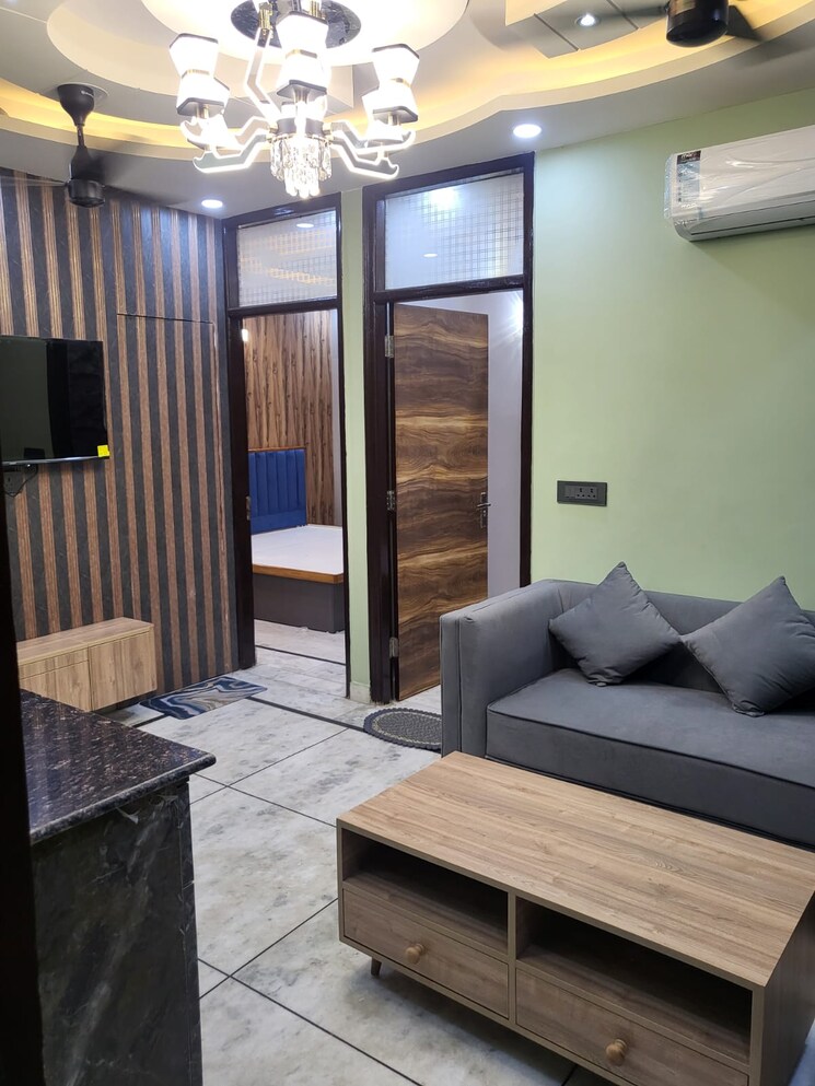 Living Room, khirki extension 2 Bedroom 950 Sq.Ft. Apartment In Khirki Extension Delhi 8696428