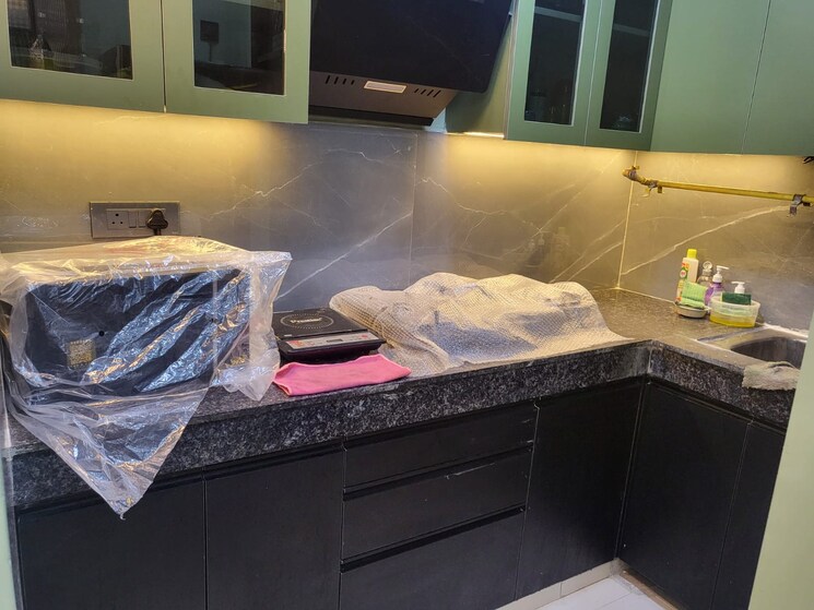 Kitchen, khirki extension 2 Bedroom 952 Sq.Ft. Apartment In Khirki Extension Delhi 8696701