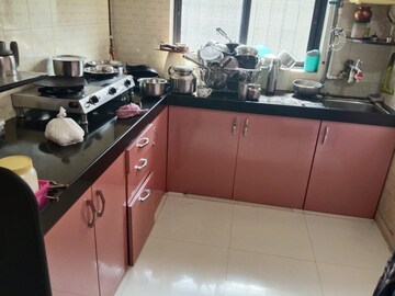 Kitchen in 1 BHK Builder Floor at Kamothe Sector 16 – for Rent