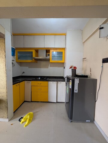 Kitchen in 1 RK Apartment at Royal Palms, Goregaon East – for Rent