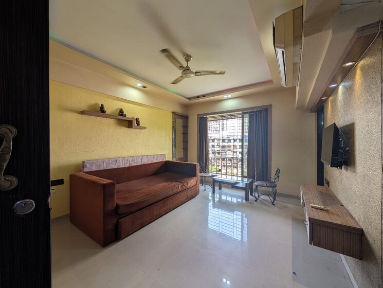 Living Room, royal-palms 1 RK 350 Sq.Ft. Apartment In Goregaon East Mumbai 8696549