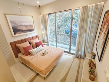 Bedroom in 3 BHK Apartment at Godrej Exquisite, Ghodbunder Road – for Sale