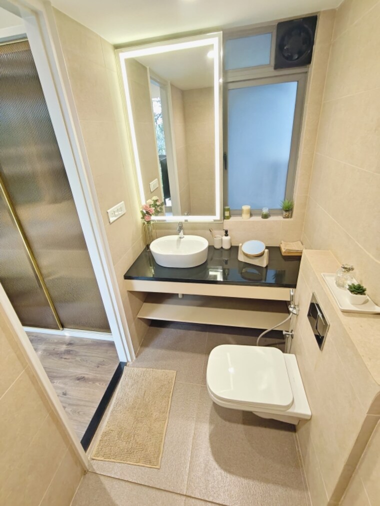 Master Bedroom, godrej-exquisite 3 Bedroom 922 Sq.Ft. Apartment In Ghodbunder Road Thane 8696637