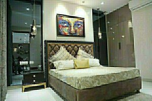 Bedroom in 3 BHK Apartment at Motia Blue Ridge, Dhakoli – for Sale