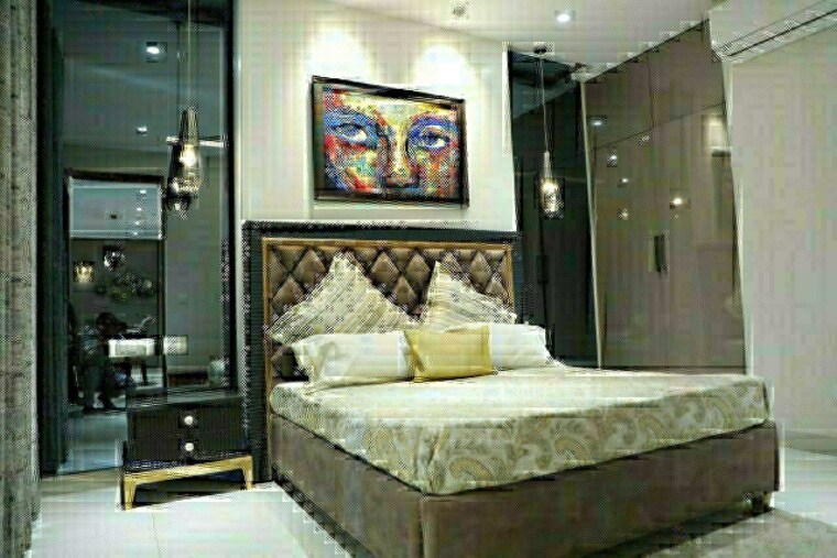 Bedroom, motia-blue-ridge 3 Bedroom 1750 Sq.Ft. Apartment In Dhakoli Zirakpur 8696759