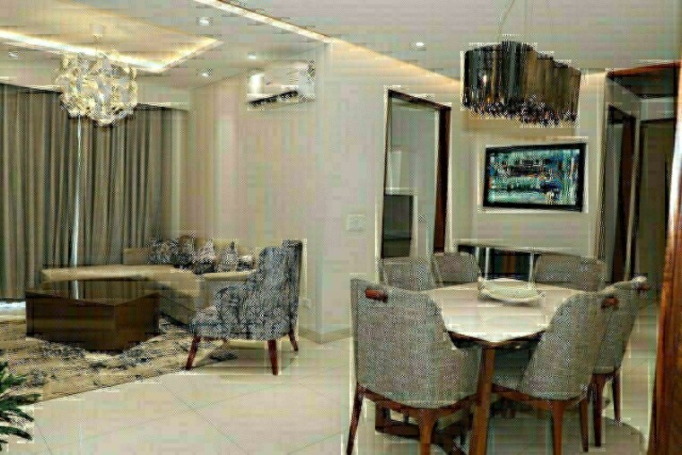 Living Room, motia-blue-ridge 3 Bedroom 1750 Sq.Ft. Apartment In Dhakoli Zirakpur 8696759