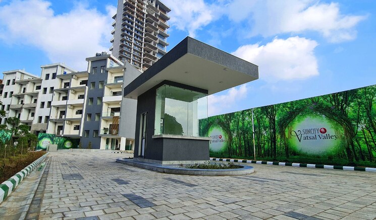 Exterior View, suncity-vatsal-valley 3 Bedroom 1430 Sq.Ft. Apartment In Gwal Pahari Gurgaon 8696751