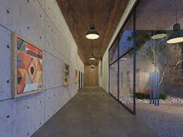 Building Lobby in  Office Space at Thaltej – for Rent
