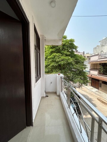 Balcony in 2 BHK Builder Floor at Freedom Fighters Enclave – for Rent