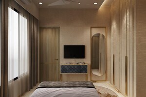 Bedroom in 2 BHK Apartment at Kapleshwara Residency, Dombivli East – for Sale