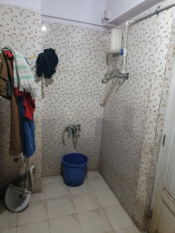 Bathroom in 1 RK Apartment at Royal Palms Diamond Isle Phase III, Goregaon East – for Rent