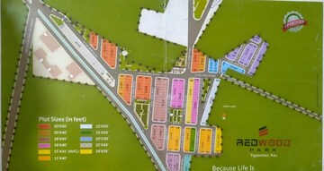 Master Plan in 1 BHK Independent House at Rau Pitampur Road – for Sale