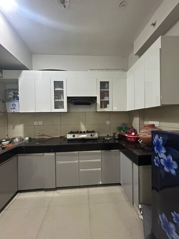 Kitchen in 1 BHK Builder Floor at Nabi Karim – for Rent