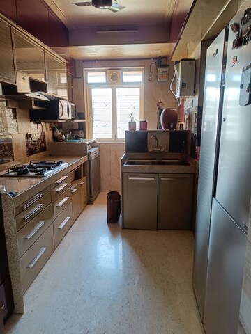 Kitchen in 3 BHK Apartment at Kamala Nav Natraj, Santacruz West – for Rent