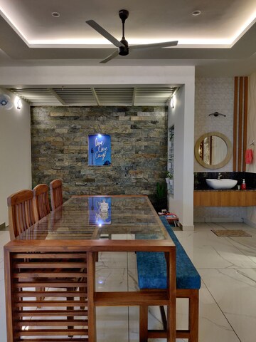 Living Room in 4 BHK Independent House at Amala Nagar – for Sale