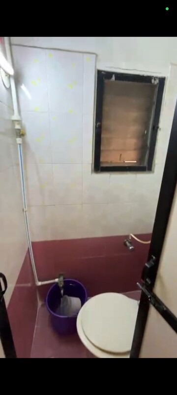 Bathroom in 1 BHK Apartment at Gaurav Residency, Mira Road – for Sale