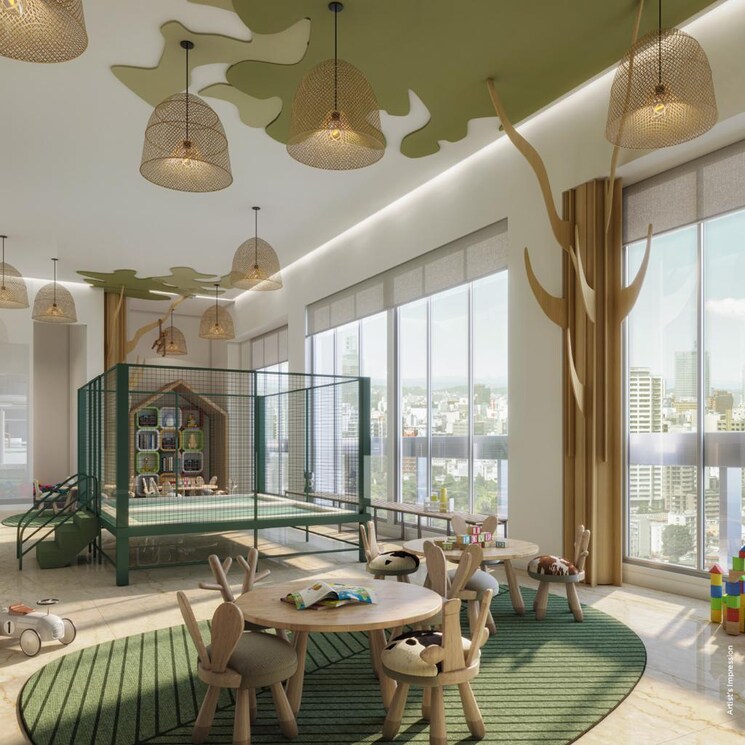 Gym, chandak-greenairy 2 Bedroom 661 Sq.Ft. Apartment In Borivali East Mumbai 8697426