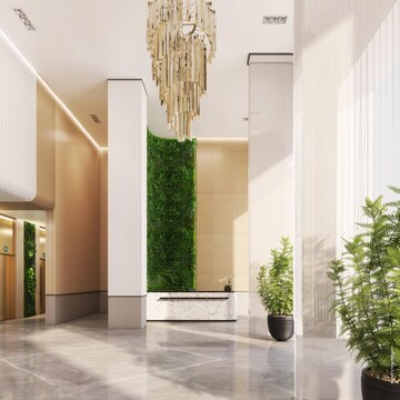 Staircase in 2 BHK Apartment at Chandak Greenairy, Borivali East – for Sale