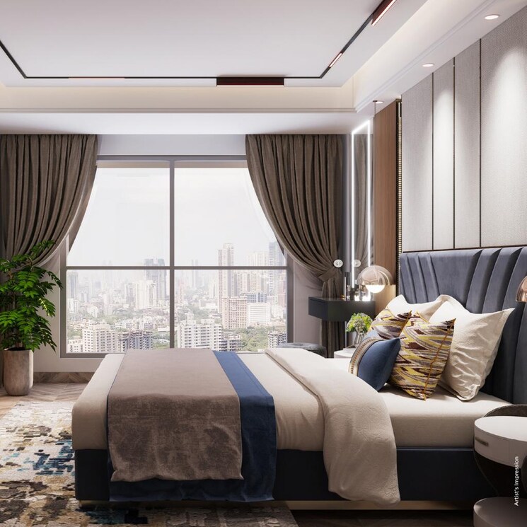 Living Room, chandak-greenairy 2 Bedroom 661 Sq.Ft. Apartment In Borivali East Mumbai 8697426