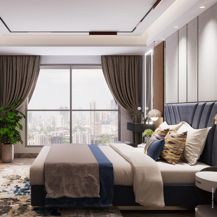 Living Room, chandak-greenairy 2 Bedroom 661 Sq.Ft. Apartment In Borivali East Mumbai 8697426