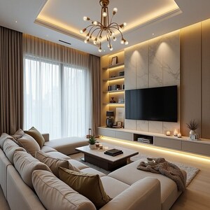 Living Room in 4 BHK Independent House at Dehradun Cantt – for Sale