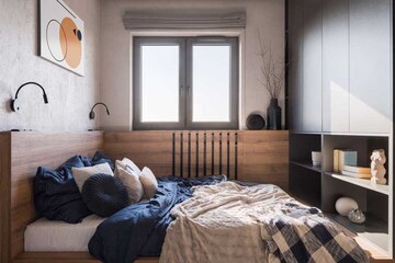 Bedroom in 4 BHK Villa at RWA Apartments Sector 41, Sector 41 – for Sale