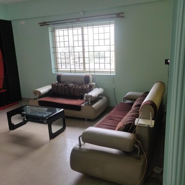 Living Room in 3 BHK Apartment at Mahaveer Hermitage, Jp Nagar – for Rent