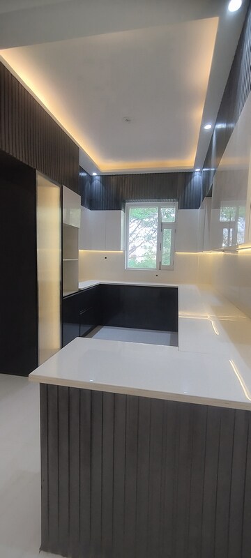 Kitchen in 4 BHK Builder Floor at Green Fields Colony – for Sale