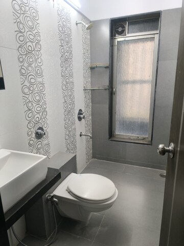 Bathroom in 2 BHK Apartment at RRB Satra Harmony, Chembur – for Rent