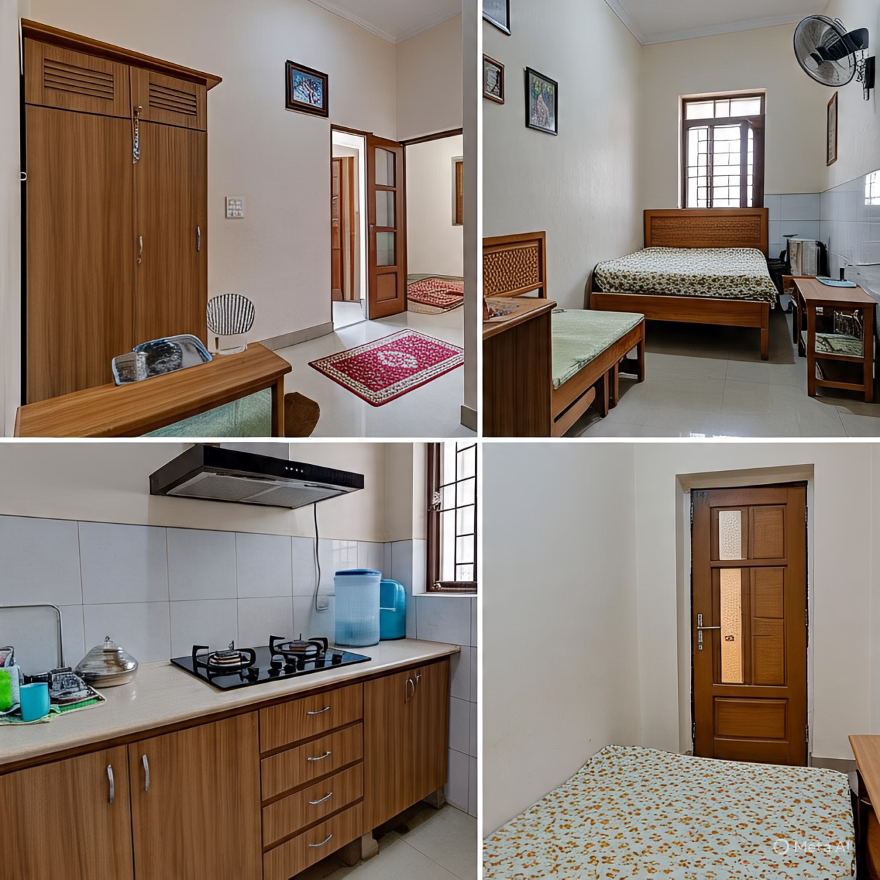 1 BHK Apartment For Rent in Siddhachal Residency