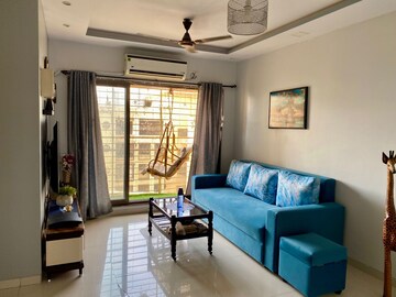 Living Room in 2 BHK Apartment at Acme Ozone, Manpada – for Sale