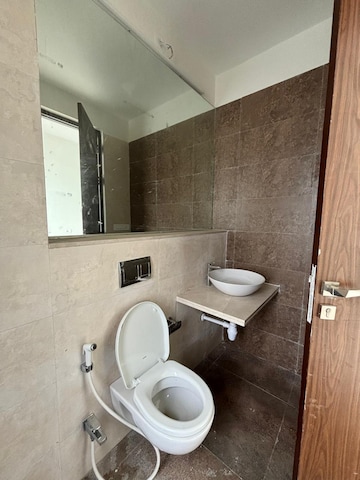 Bathroom in 3 BHK Apartment at Omkar Alta Monte, Malad East – for Sale