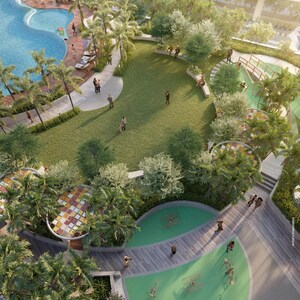 Swimming Pool in 3 BHK Apartment at Chandak Greenairy, Borivali East – for Sale