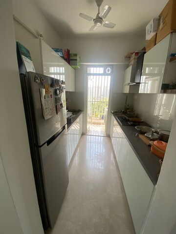Kitchen in 2 BHK Apartment at Hubtown Hillcrest, Andheri East – for Rent