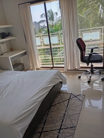 Balcony in 5 BHK Apartment at Rajasthan CHS, Andheri East – for Sale