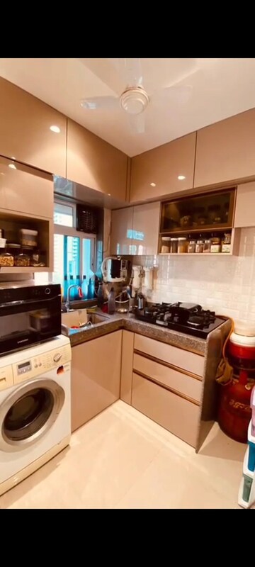 Kitchen in 2 BHK Apartment at Dimple 19 North, Kandivali West – for Rent