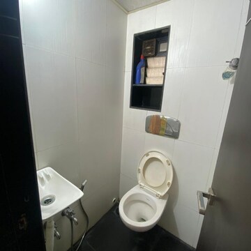 Bathroom in 2 BHK Apartment at Goregaon East – for Rent