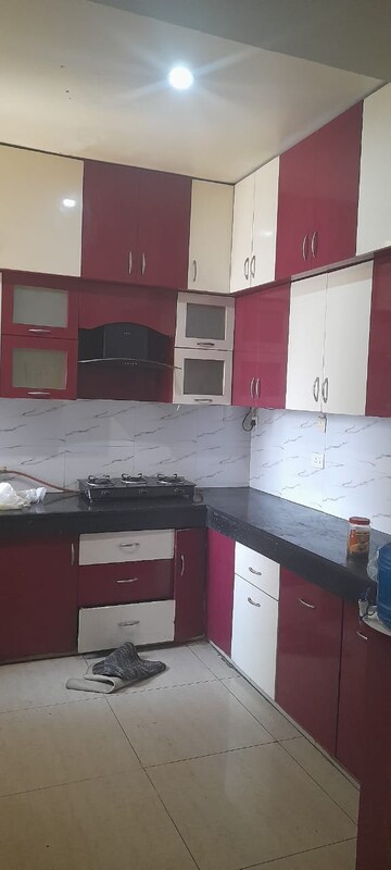 Kitchen in 3 BHK Apartment at Mapsko Krishna Apra Gardens, Vaibhav Khand – for Rent