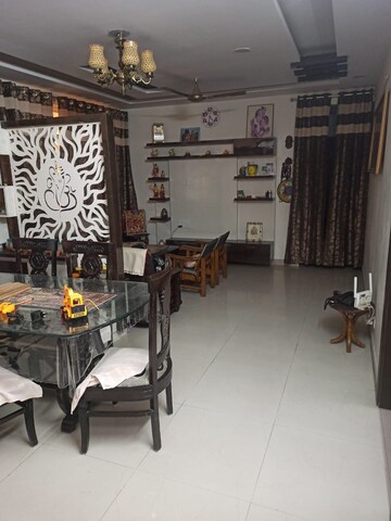 Living Room in 3 BHK Apartment at Mapsko Krishna Apra Gardens, Vaibhav Khand – for Rent