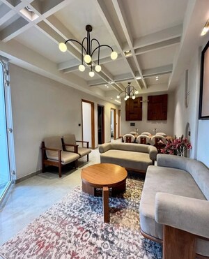 Living Room in 4 BHK Builder Floor at Sector 30 – for Sale