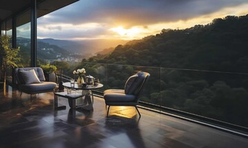 Balcony in 3 BHK Apartment at The Prestige City, Mulund West – for Sale