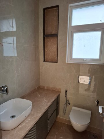 Bathroom in 2 BHK Builder Floor at Chattarpur – for Rent