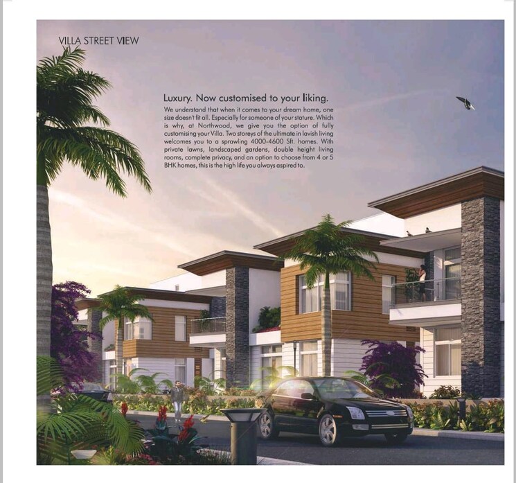 Exterior View, esteem-northwood 4 Bedroom 3310 Sq.Ft. Villa In Yelahanka Bangalore 8698689