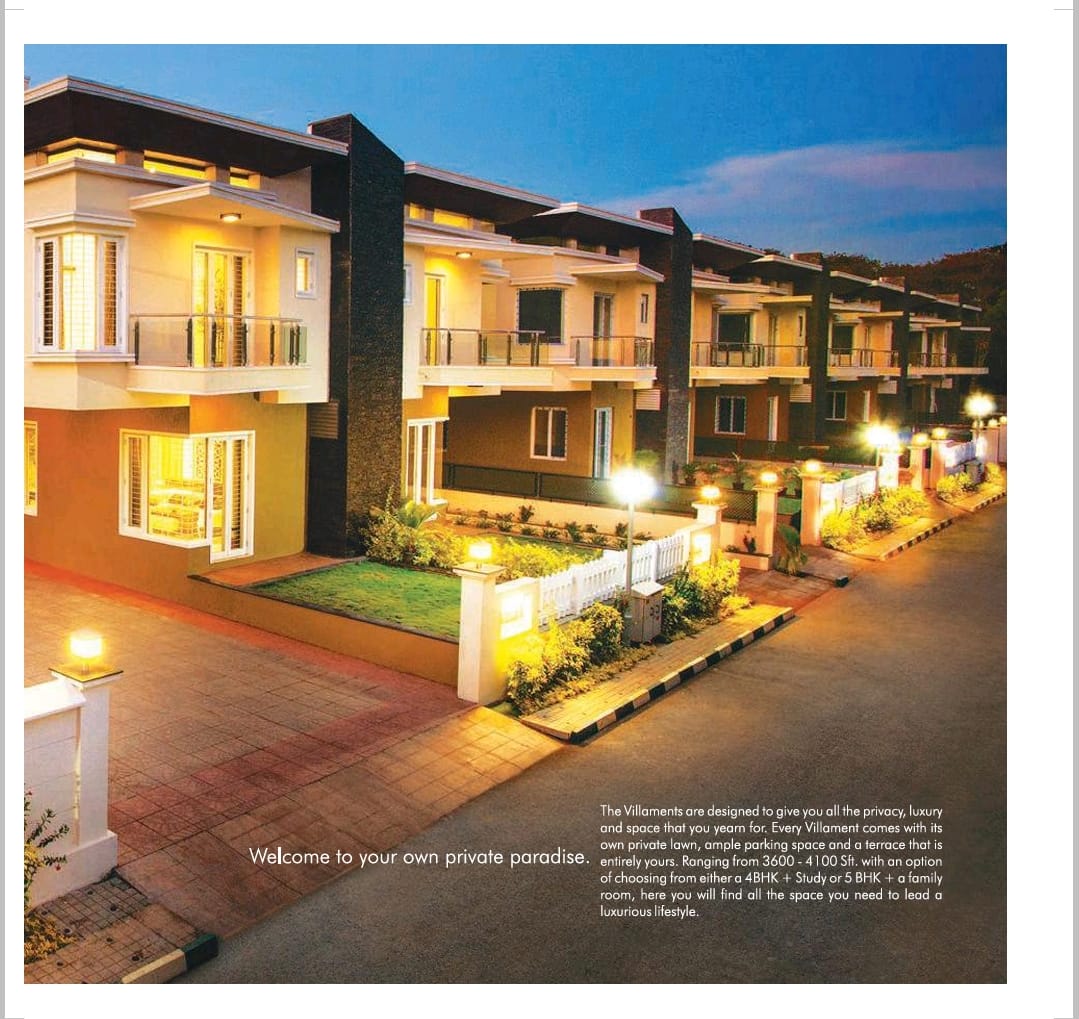 4 BHK + Servant Room 3310 Sq.Ft. Villa in Esteem Northwood